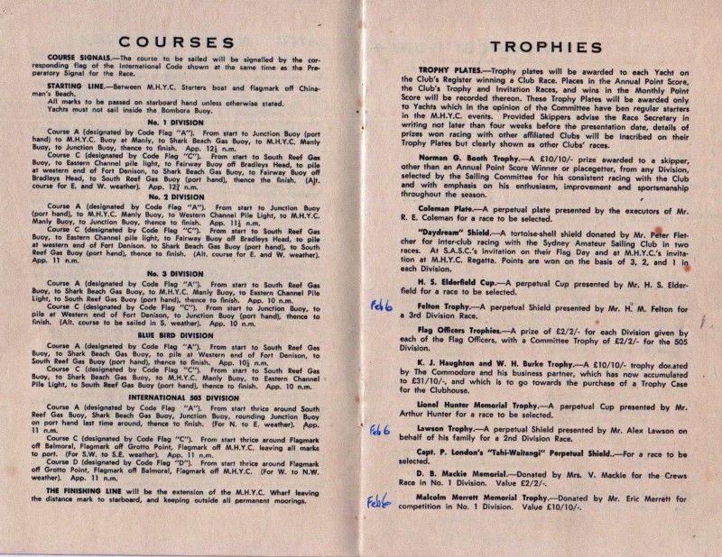 1959-1960 Sailing Handbook Page 4