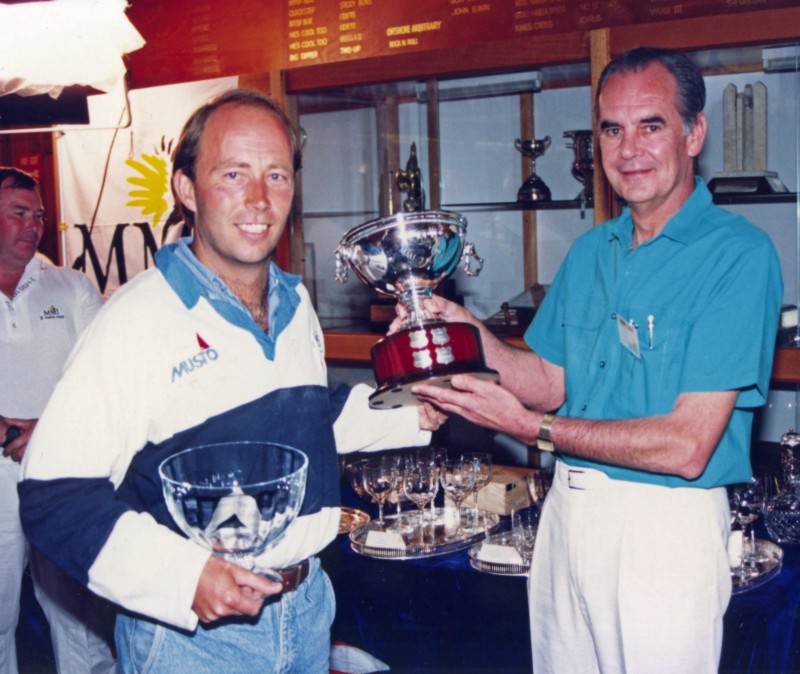 1991 3 Ports Race - Musto Physical Challenge. Line Honors Winner