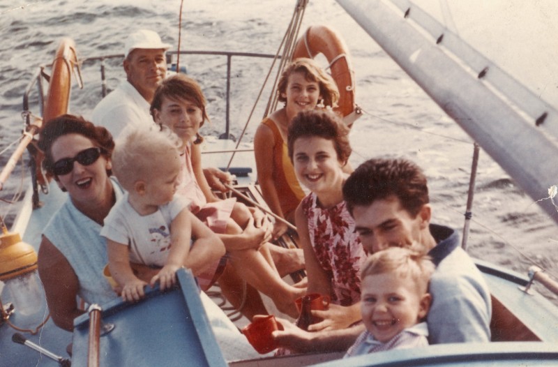 Hyde family on Gwen about 1964