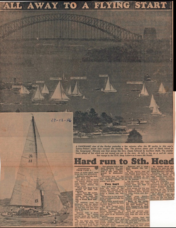 All Away to a Flying Start 1956 Hobart