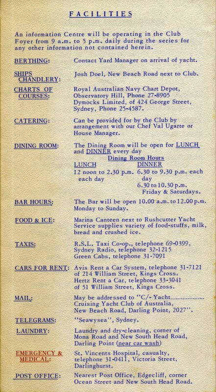 Southern Cross Cup 1971