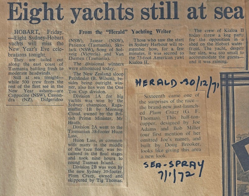 30th Dec 1971 The Herald