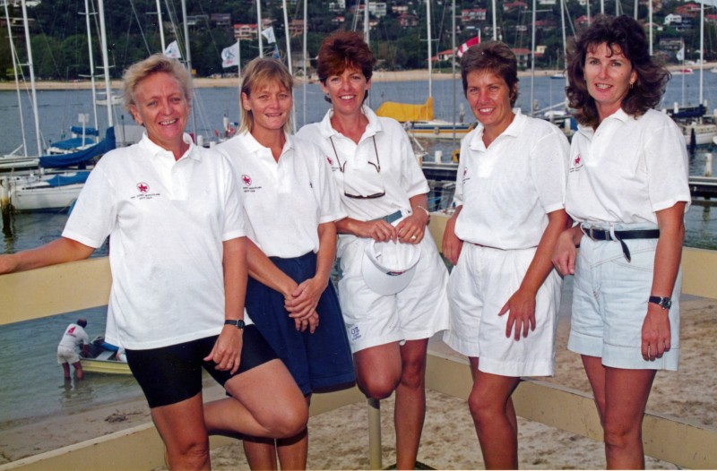 Girls Team 1 -Sydney to Mooloolaba Yacht Race 1990