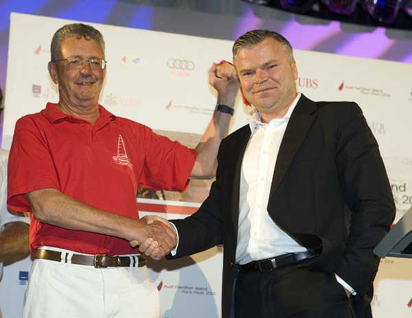 Peter Sorensen 2008 IRC Australian Champion wins the Audi