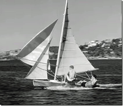 Stills from Two Boys and a Boat - Ross Grainger and skipper Ken Beashel