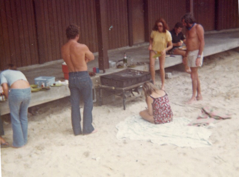New Years Day - Middle Harbour Yacht Club 1974- Neville and Gwen Golding, Annie Miller, Richard Ellis