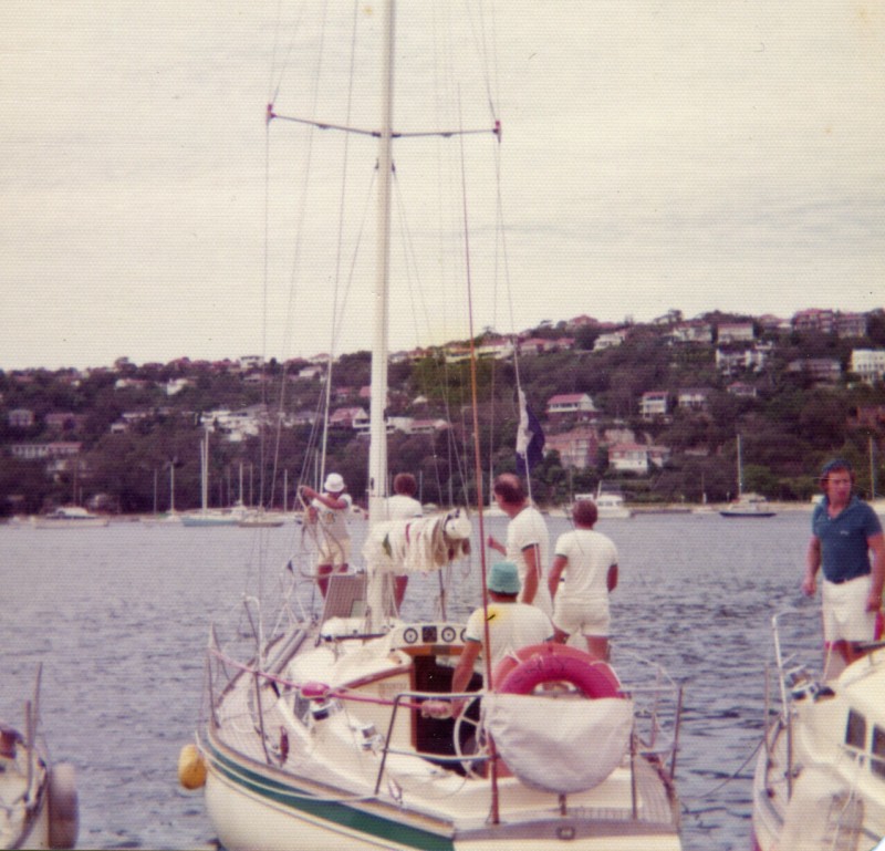 Start of the Sydney to Mooloolaba Yacht Race 1975