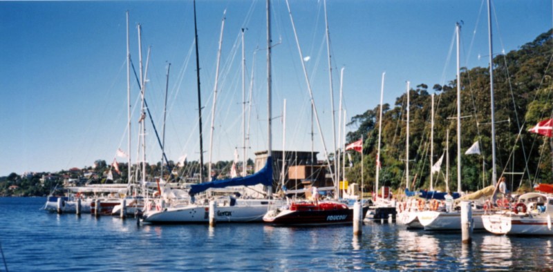 3 Ports Race 1989 - Yacht Race Start at MHYC