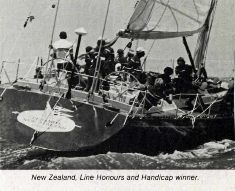 New Zealand, Line Honours and Handicap Winner