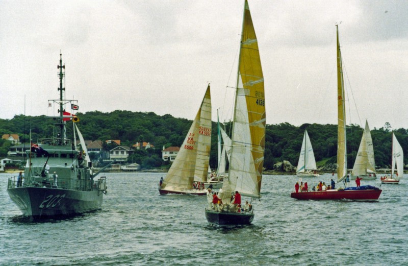 Sydney to Mooloolaba 1990 - Race Start