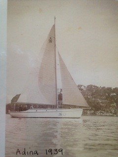 Adina 1939. Picture supplied by George Borrowman