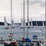 1991 - 3 Ports Race - The start of Yacht Race 1