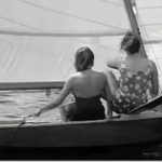 Stills from Two Boys and a Boat - The girl skipper is Terry Glasson who was one of our top juniors in the club at that time
