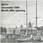 MHYC clubhouse in Dec 1954