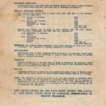 Sailing Instructions for Sydney to Hobart Yacht Race 1956 Page 4