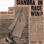Siandra in Race Win?