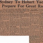 Sydney to Hobart Yacht Race 1960 Prepare for Great Race