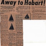 Away to Hobart 1961