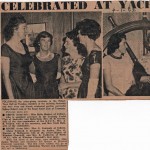 1961 Hobart Celebrations at the Royal Yacht Club of Tasmania