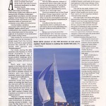 Wild Oats winner of the 1991 Sydney to Southport Yacht Race