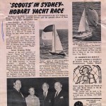 Scouts in Sydney Hobart Yacht Race 1971