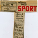 The Mosman Daily article on Sydney to Mooloolaba Yacht Race 1990