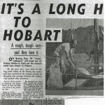 Its a long Haul to Hobart