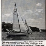 Start of the Inaugural South Solitary Island Race 27 Dec 1972